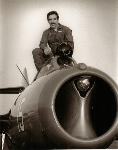 Paul Entrekin, first flight of the MiG-15